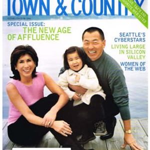 TOWN AND COUNTRY MAGAZINE, JUNE 2000, EXCELLENT CONDITION, ORIGINAL OWNER, SINGL